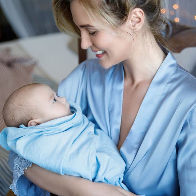 Gentle Gaze: Baby Lullaby Under Moonlight - Noisy Moons