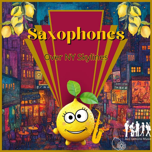 Saxophones Over NY Skylines - Jazz Lemons Music