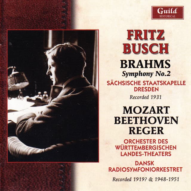 Fritz Busch - 1919?, 1931, 1948-51 - Marcel Dupré