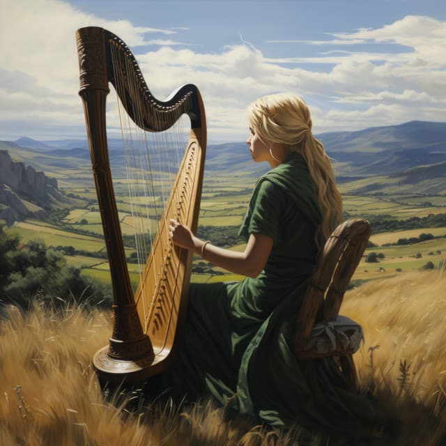 Nocturnal Harp Sonata - Classical Harp Music