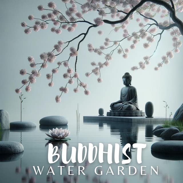 Buddhist Water Garden: Relaxing Meditation with Water Sounds for Stress Relief and Calm Mind - Deep Buddhist Meditation Music Set