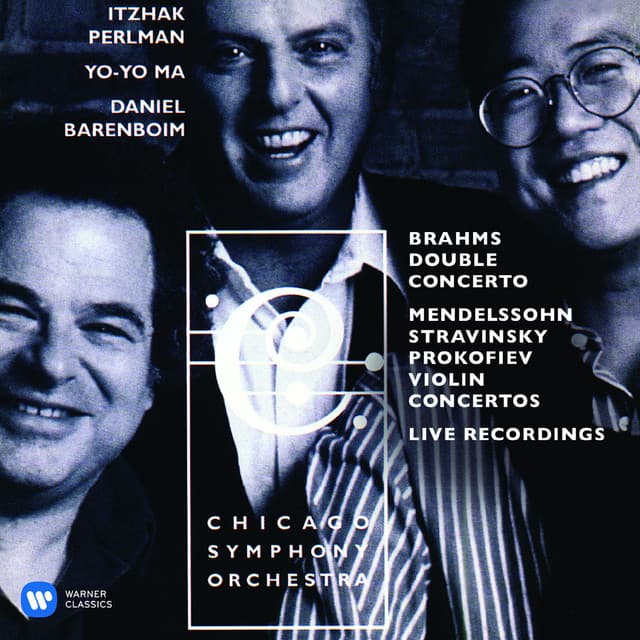 Brahms: Double Concerto - Mendelssohn, Stravinsky & Prokofiev: Violin Concertos - Itzhak Perlman