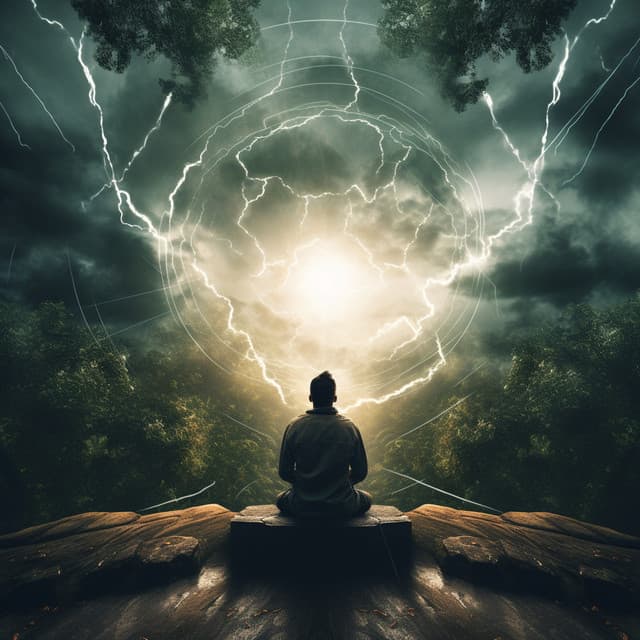Meditation in Thunder: Calming Frequency Tones - Relief Music Sessions