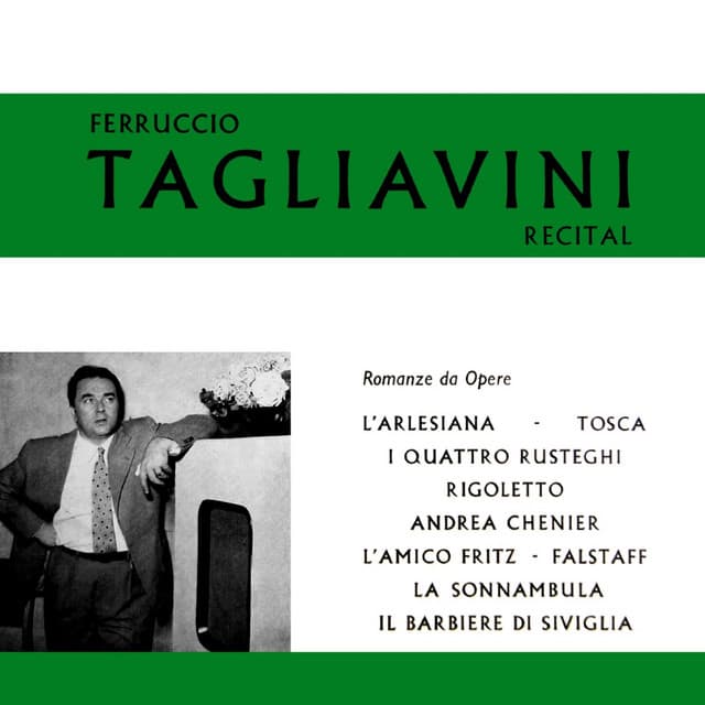 Ferruccio Tagliavini Recital - Francesco Cilea