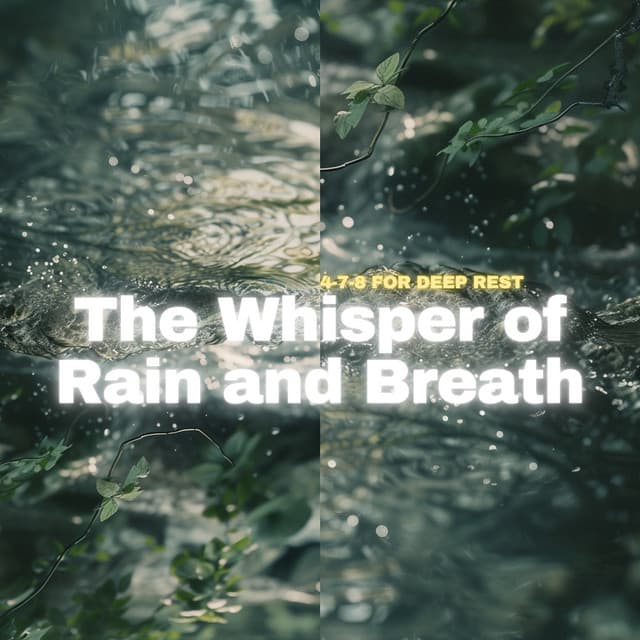 The Whisper of Rain and Breath: 4-7-8 for Deep Rest - Tranquil Comfort