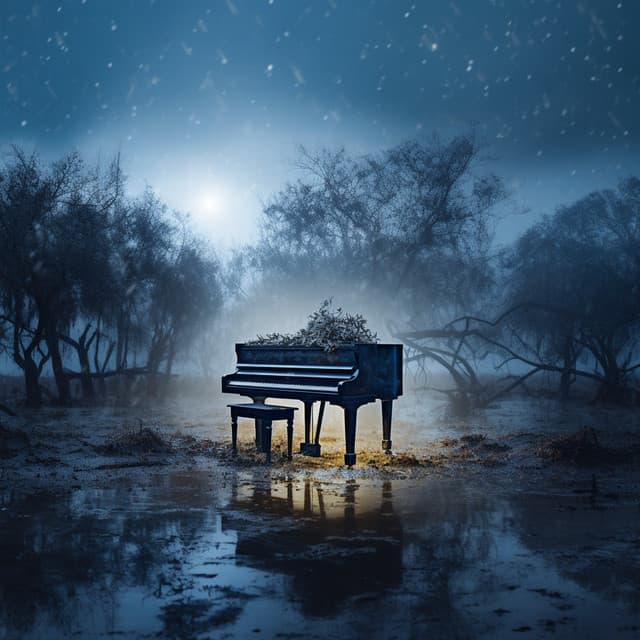 Soothing Piano Rain Serenade: Peaceful Restful Tunes - Relaxed Piano Music