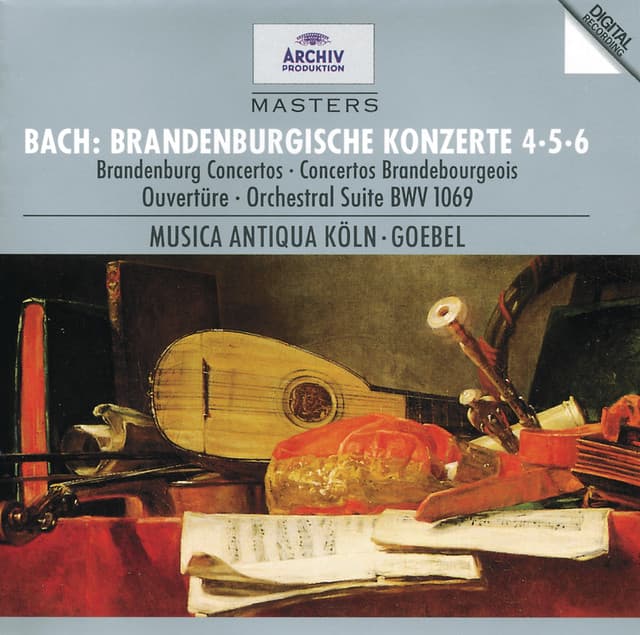 Bach, J.S.: Brandenburg Concertos Nos.4, 5 & 6; Overture No.4 - Johann Sebastian Bach