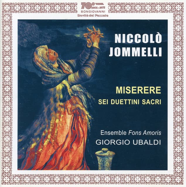 Jommelli: Miserere & Sei Duettini Sacri - Niccolò Jommelli