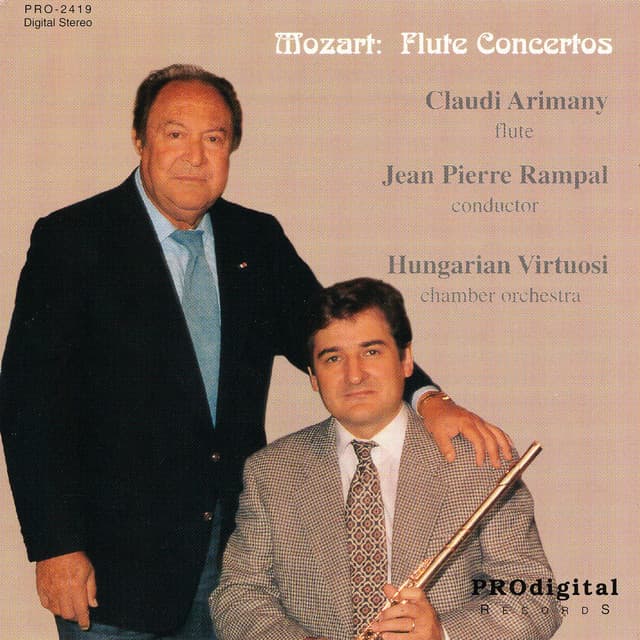 Mozart: Concertos For Flute and Orchestra - Jean-Pierre Rampal