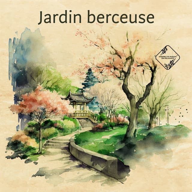 Jardin berceuse: Musique pour bébés - Le chant de la nature, Berceuse naturelle, Rêver paisiblement, Sommeil zen, Pluie et vagues pour dormir - Ensemble de Musique Zen Relaxante