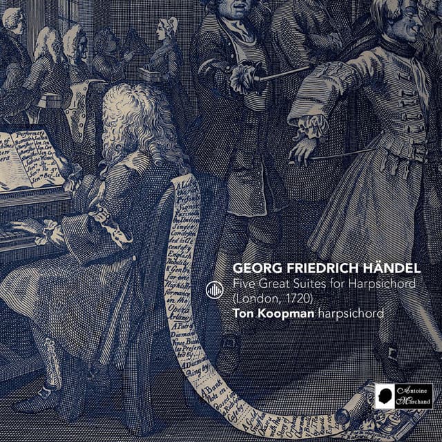 Five Great Suites for Harpsichord - George Frideric Handel