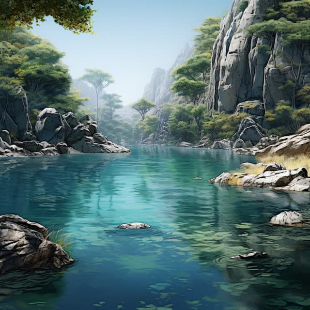 Cascading Water: Melodies for Mindful Relaxation - Relaxing Zen Music Therapy