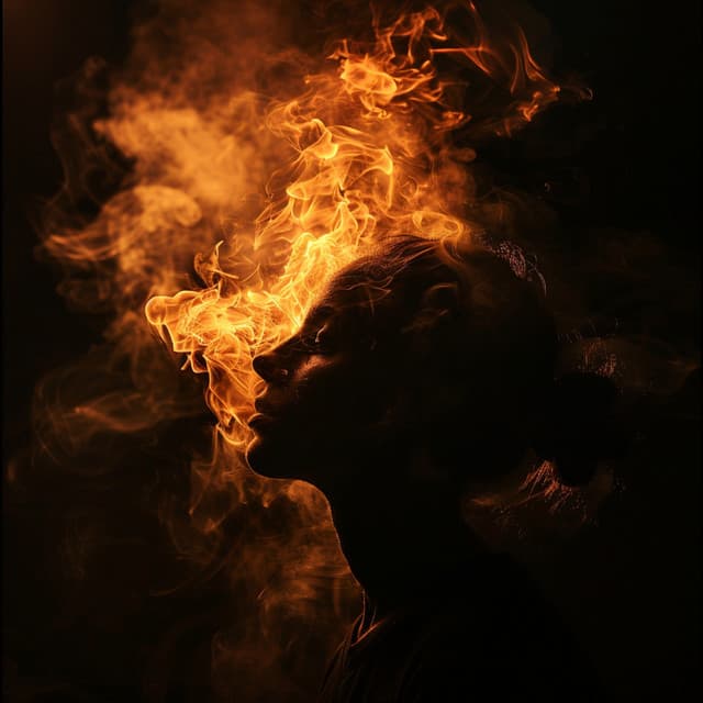 Fuego Binaural: Ecos De Llamas Armónicas - Estudio Ondas Alfa