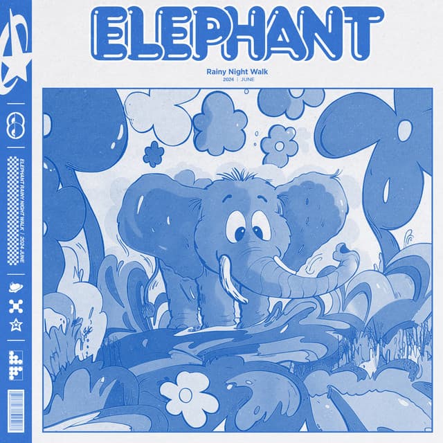 Elephant Rainy Night Walk - Toddlers Playtime