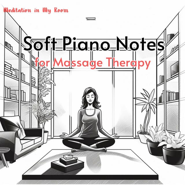 Soft Piano Notes for Massage Therapy - Meditation in My Room