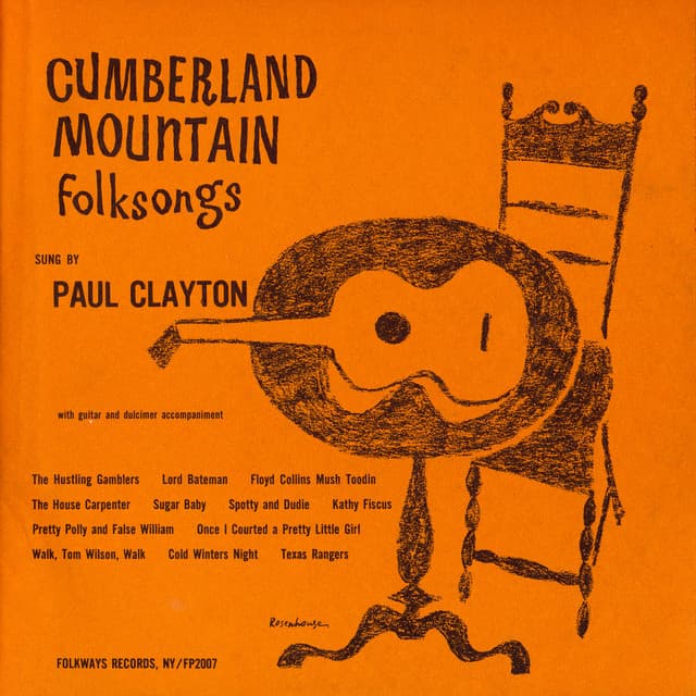 Cumberland Mountain Folksongs - Paul Clayton