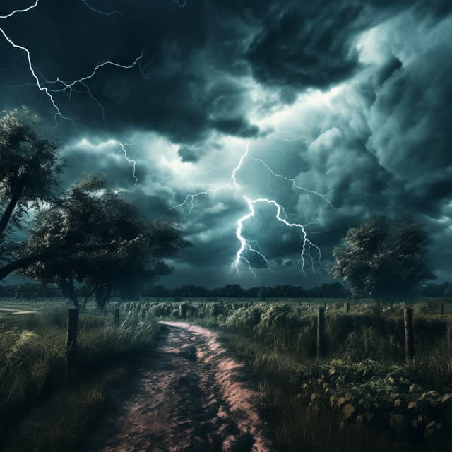 Binaural Thunder Zen: Meditation Calming Storms - Dreaming In The Clouds