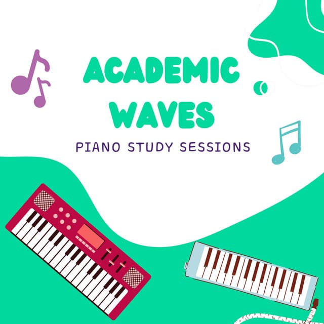 Academic Waves: Piano Study Sessions - Study Piano Music