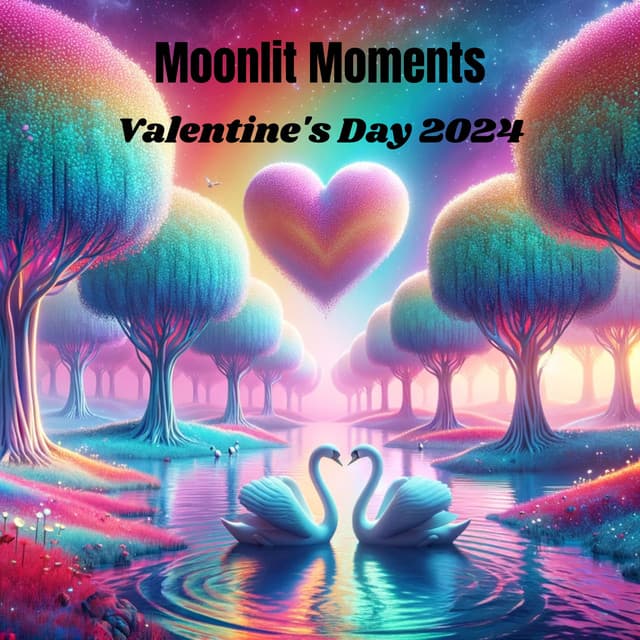 Moonlit Moments: Valentine's Day 2024, Romantic Night, Passion Unleashed, Midnight Love Songs - Jazz Instrumentals