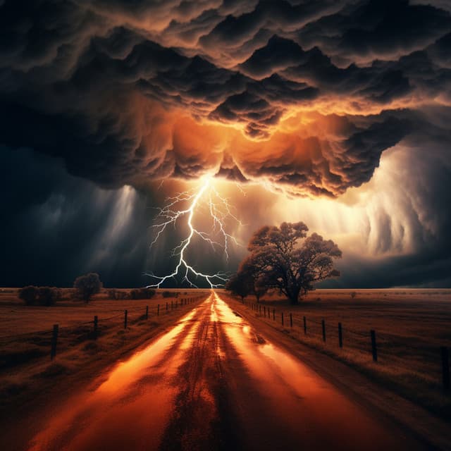 Study Focus: Binaural Beats with Thunder Echoes - Zen Music Academy