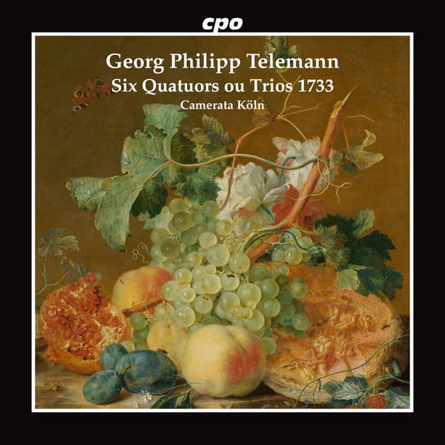 Telemann: 6 Quatuors ou trios - Georg Philipp Telemann