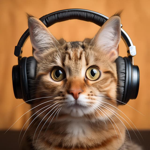 Armonías Ronroneantes: Música Para Calmar A Los Gatos - Ejemplo de biblioteca de lluvia