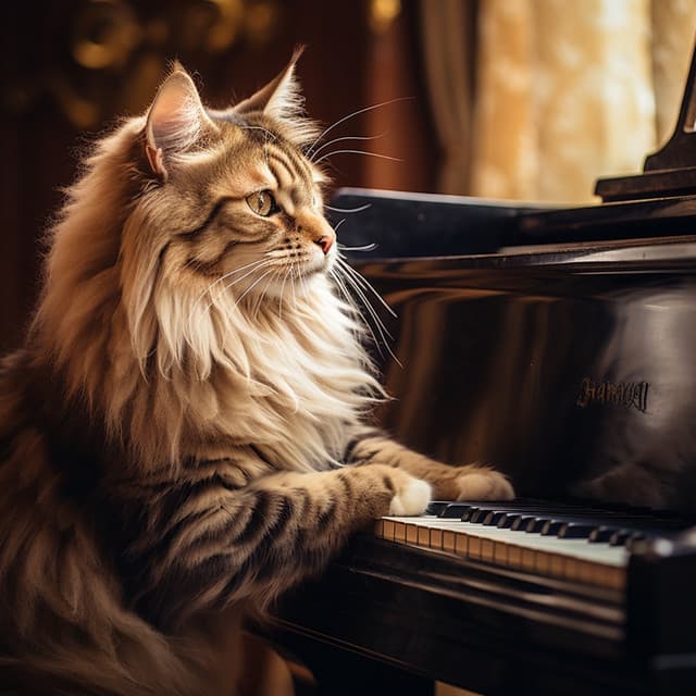 Piano Whiskers: Cats Elegant Waltz - Relaxcation