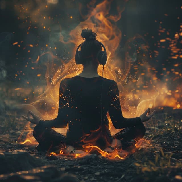 Blazing Mindfulness: Fire Meditation Music - Rainforest Meditations