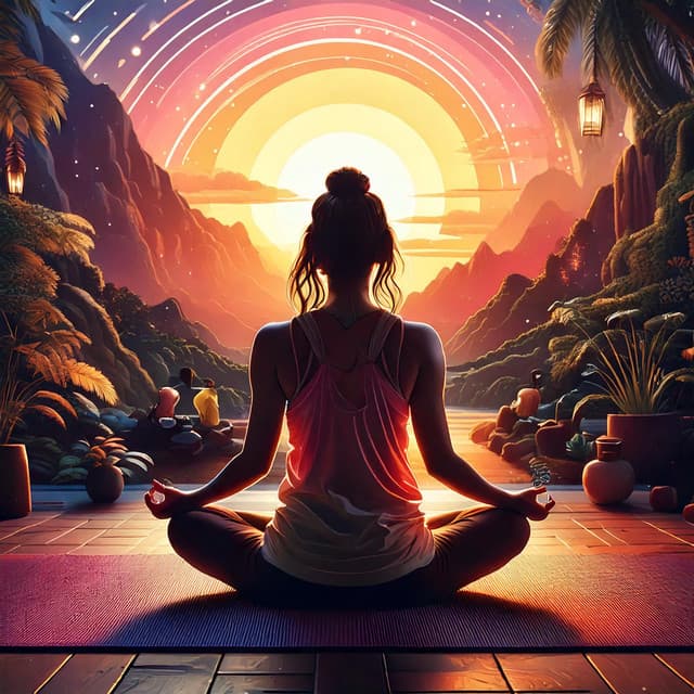 Lofi Rhythms: Sounds for Yoga Flow - Binaural Serenity Mind