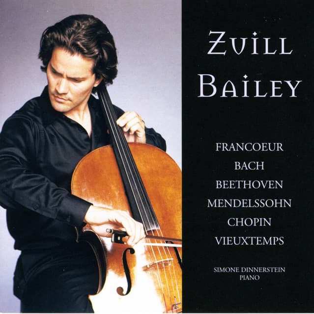 Cello Recital: Bailey, Zuill - Francoeur, F. / Bach, J.S. / Beethoven, L. / Mendelssohn, F. / Chopin, F. / Vieuxtemps, H. - Zuill Bailey