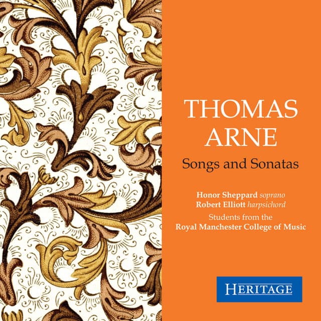 Thomas Arne: Sonatas and Songs - Thomas Arne