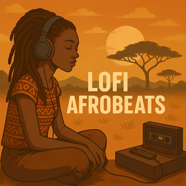 Chill Lo Fi Hip Hop Afrobeats Studying Beats - Lazy Vibes