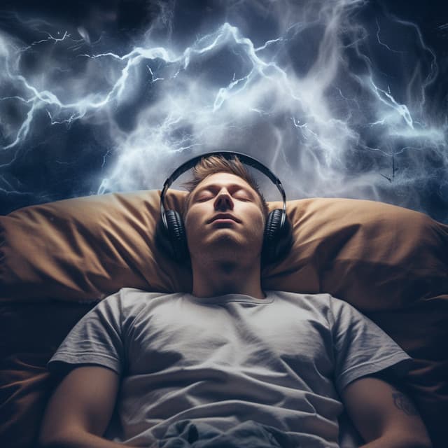 Binaural Sleep: Nighttime Thunder Lullabies - Binaural Beats Research