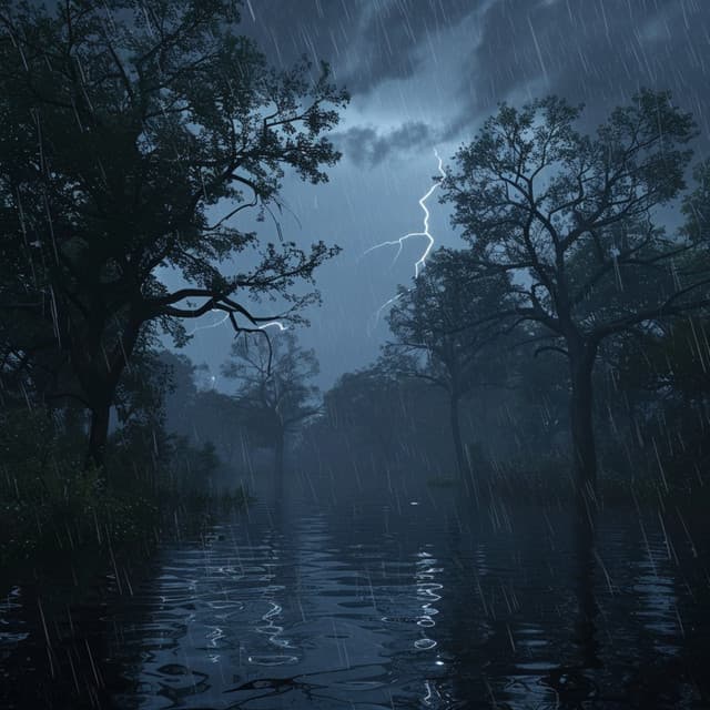 Calming Thunder Vibes with a Splash of Rain Chill - Touch of Spades