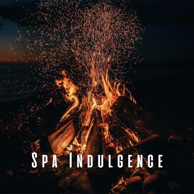 Spa Indulgence: Comforting Sounds of Crackling Bonfire - Fireplace