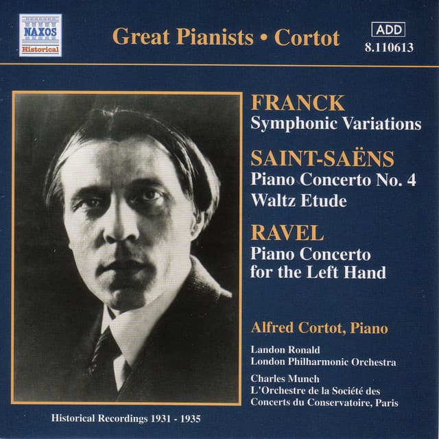 Saint-Saens / Ravel: Piano Concertos - Alfred Cortot