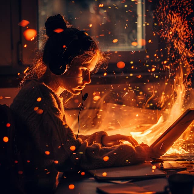 Fire Study Rhythm: Work and Study Tunes - Study Power