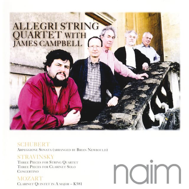 Allegri String Quartet - With James Campbell - Allegri String Quartet