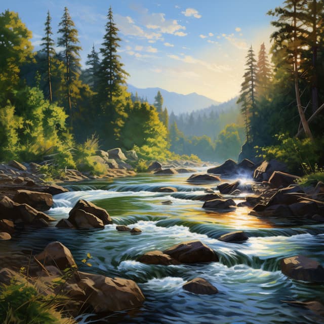 Flowing Waters of Hope: Nature's Stream Sounds - Smoothe Sounds