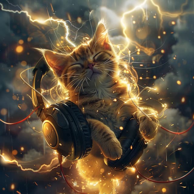 Thunder's Purr: Calming Music for Cats - Music for Relaxing Cats