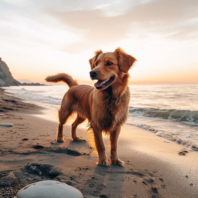 Serenidad Del Océano Para Perros: Sonidos Calmantes Del Agua - La naturaleza