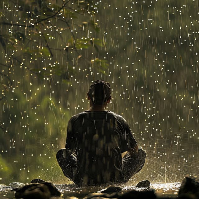 Meditación Bajo La Lluvia: Vibraciones Musicales Relajantes - Meditación de 1 hora