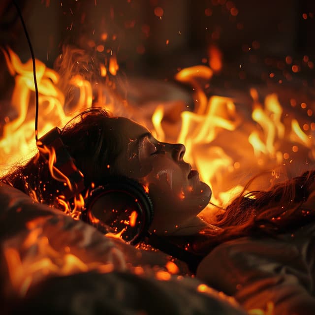 Ember Night: Binaural Sleep Waves - Deep Sleep Relaxation