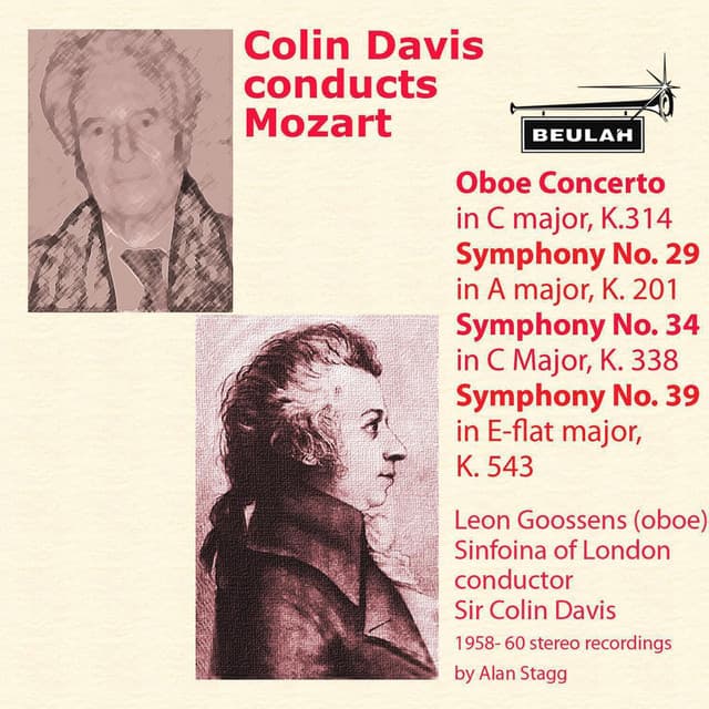 Colin Davis Conducts Mozart - Wolfgang Amadeus Mozart