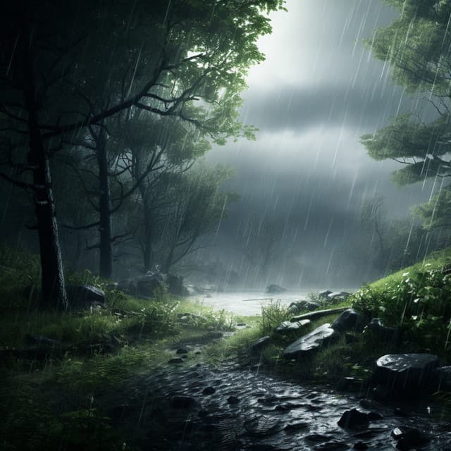 Mist's Movement Music: Sleep's Rainy Rendezvous - Fahda Mohamed