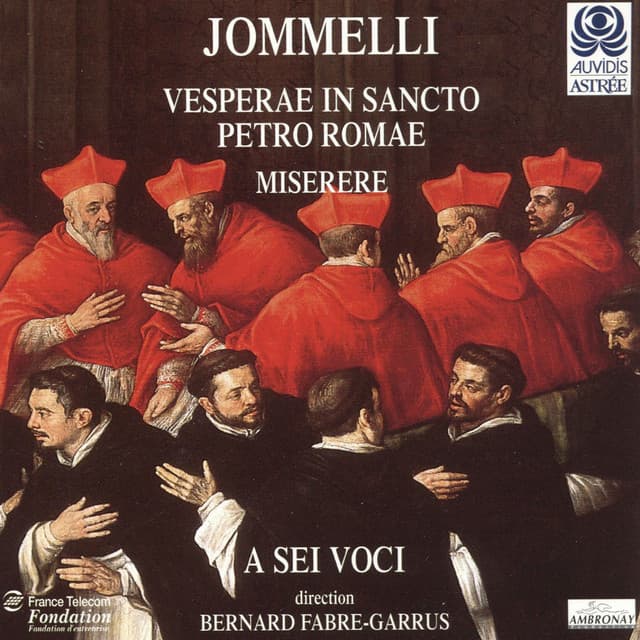 Niccolo Jommelli: Vesperare in sancto petro Romae - Niccolò Jommelli