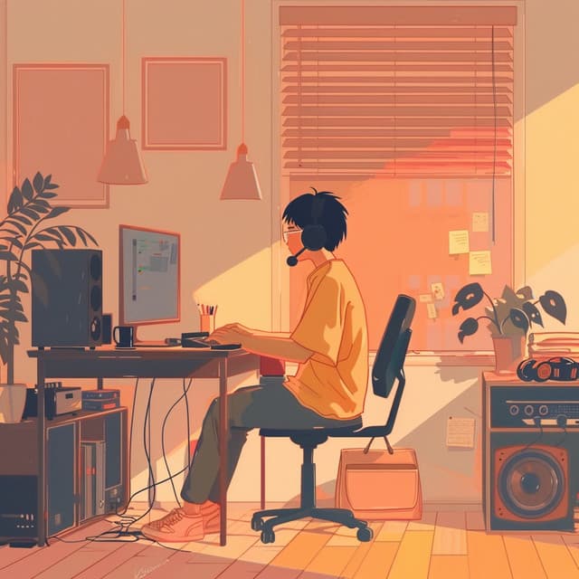 Lofi De Concentración: Ritmos Melódicos Para La Productividad - Colores de la ciudad de Lofi