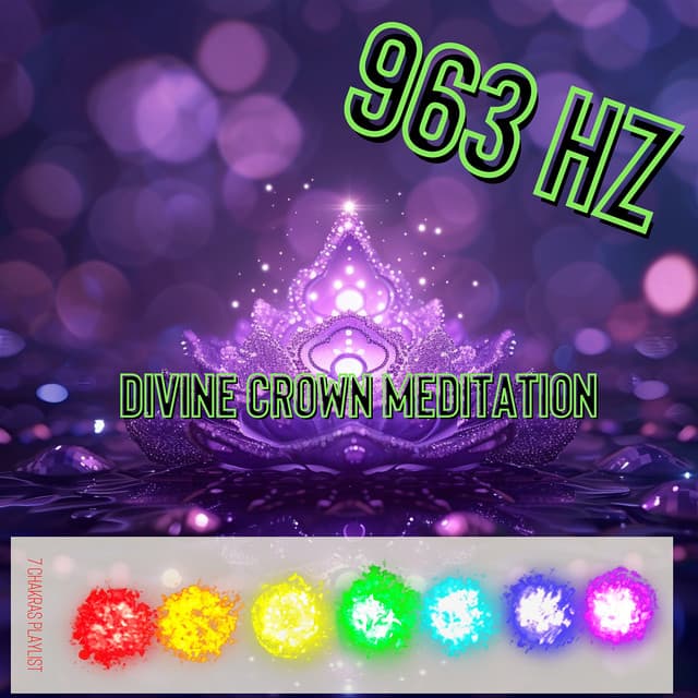 963 Hz Divine Crown Meditation - 7 Chakras Playlist