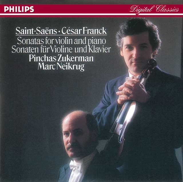 Franck: Violin Sonata//Saint-Saëns: Violin Sonata No.1 - Pinchas Zukerman
