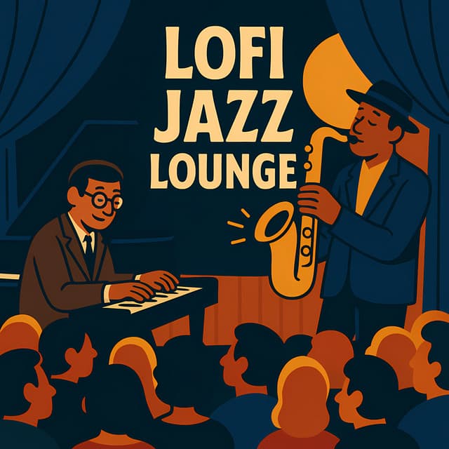 Relaxing Lofi Jazz Lounge Music Funky Study Work Reading Gaming Studying Beats - Instrumental Jazz Music Ambient